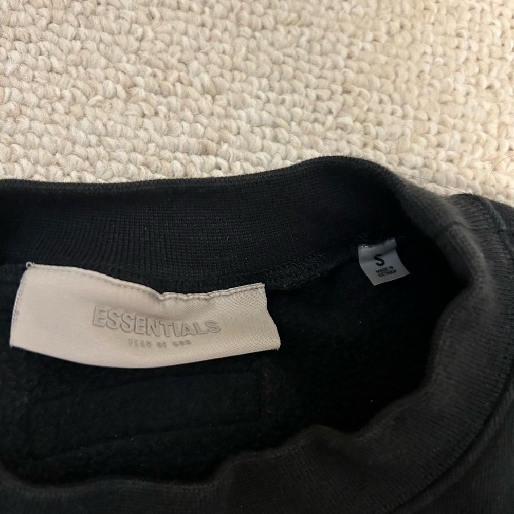 Essentials Classic Black Pullover - image 2